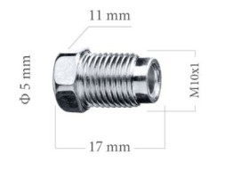 Z-105 (M10х1, L=17,5MM, S=11, D=5MM)